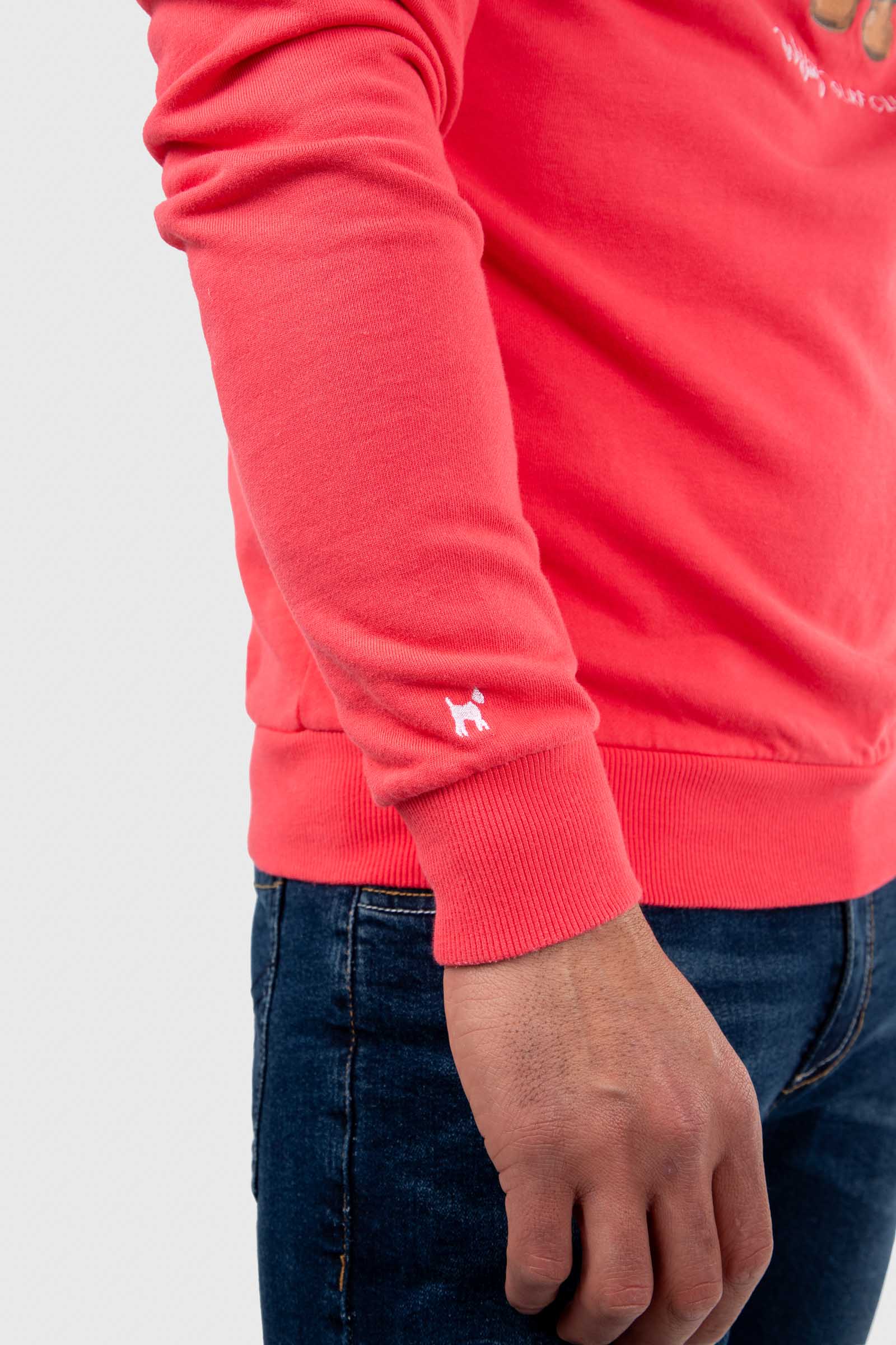 Sudadera Mr Williot Surf Coral