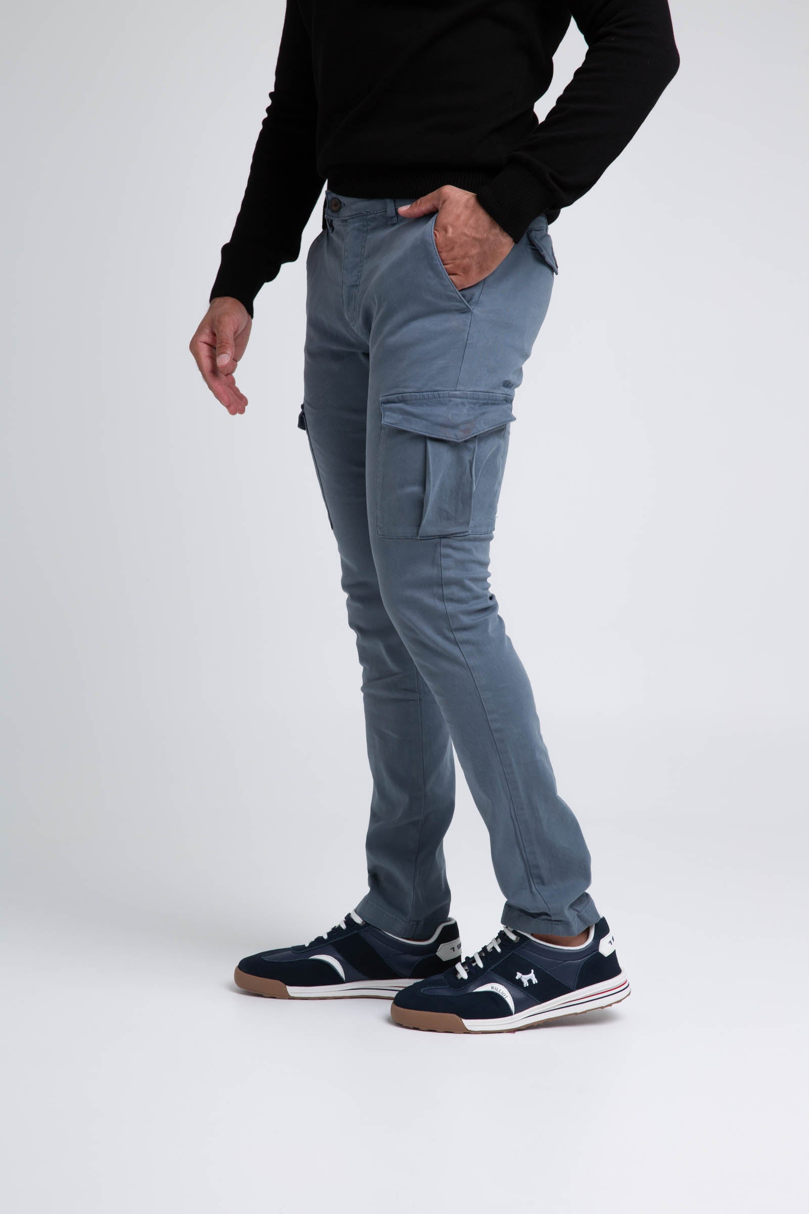 Pantalón Cargo Petróleo