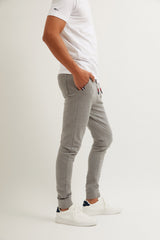 Jogger Felpa Gris Melange