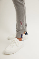 Jogger Felpa Gris Melange