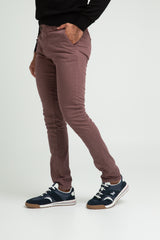 Pantalón Chino Burdeos
