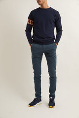 Pantalón Chino Slim Petróleo