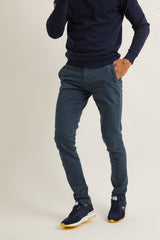 Pantalón Chino Slim Petróleo
