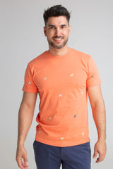 Camiseta Logos Coral