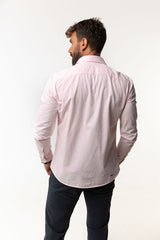 Camisa Rosa Algodón Suavizado