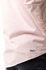 Camisa Rosa Algodón Suavizado