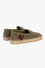 Alpargata Mocasín Serraje Kaki