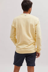 Sudadera Doggy Relieve Amarillo Suave