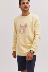Sudadera Doggy Amarillo  Suave