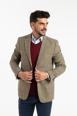 Americana Pata De Gallo Beige