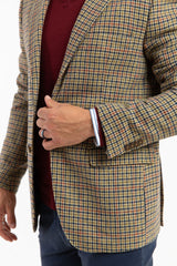 Americana Pata De Gallo Beige