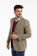 Americana Pata De Gallo Beige