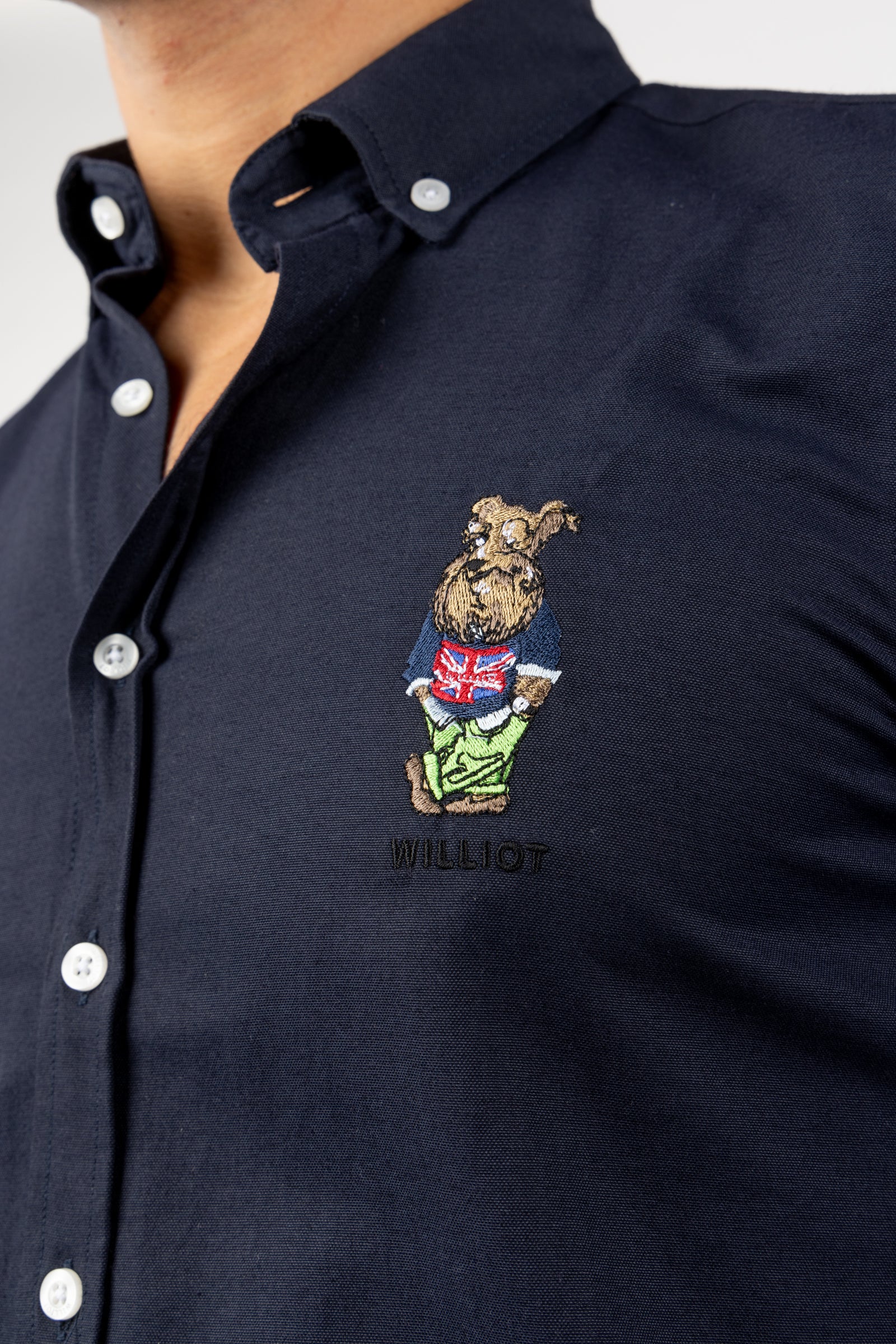 Camisa Oxford MrWilliot Marino