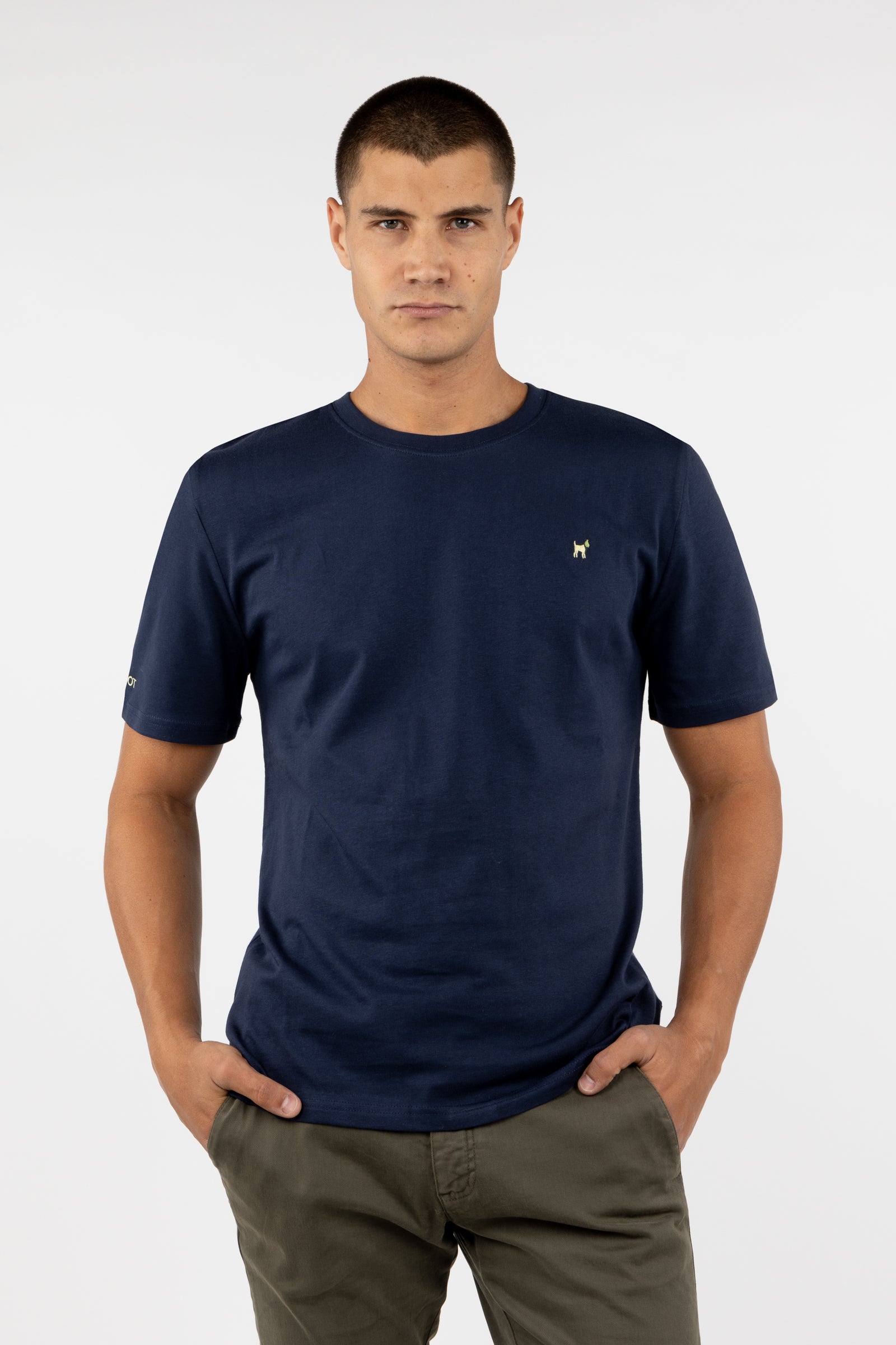 Camiseta Diseño Williot Espalda Marino