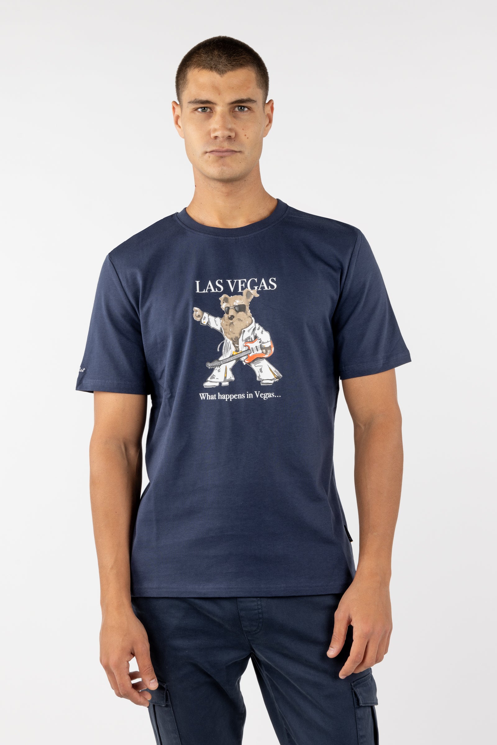 Camiseta Mr Williot Las Vegas Marino