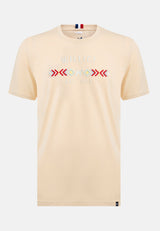 Camiseta Étnica Bordada Beige