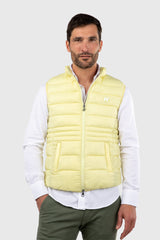 Chaleco Acolchado Ultraligero Amarillo Pastel
