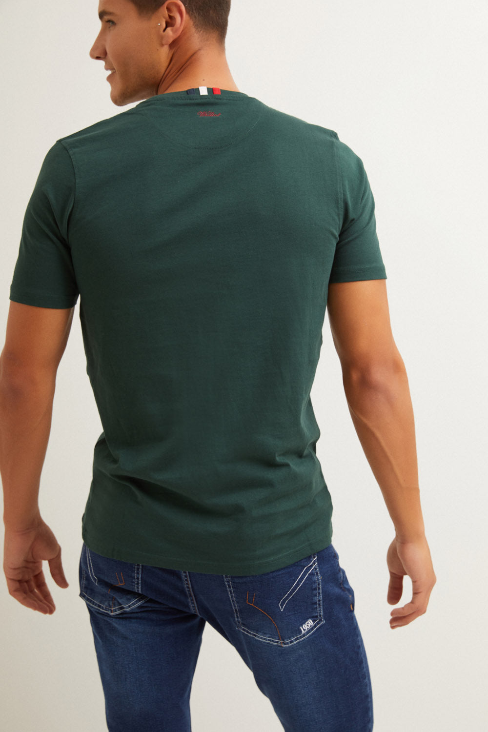 Camiseta Doggy Verde Botella