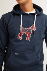 Sudadera Capucha Doggy Marino