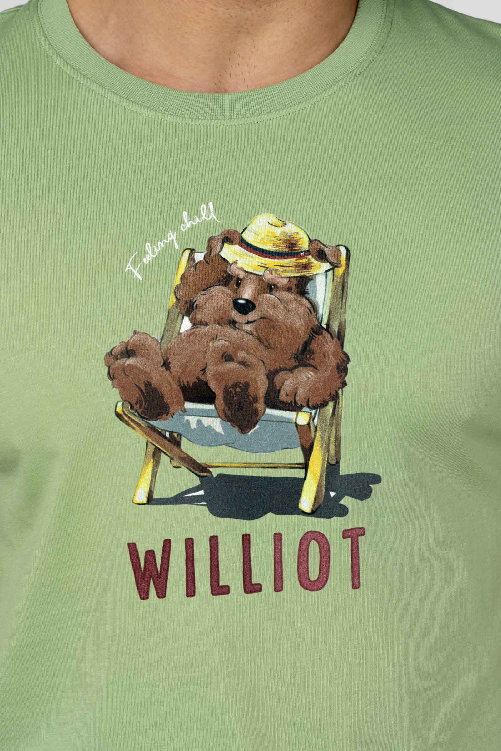 Camiseta Mr Williot Chill Verde