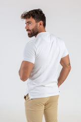 Polo Garment Dyed Blanco