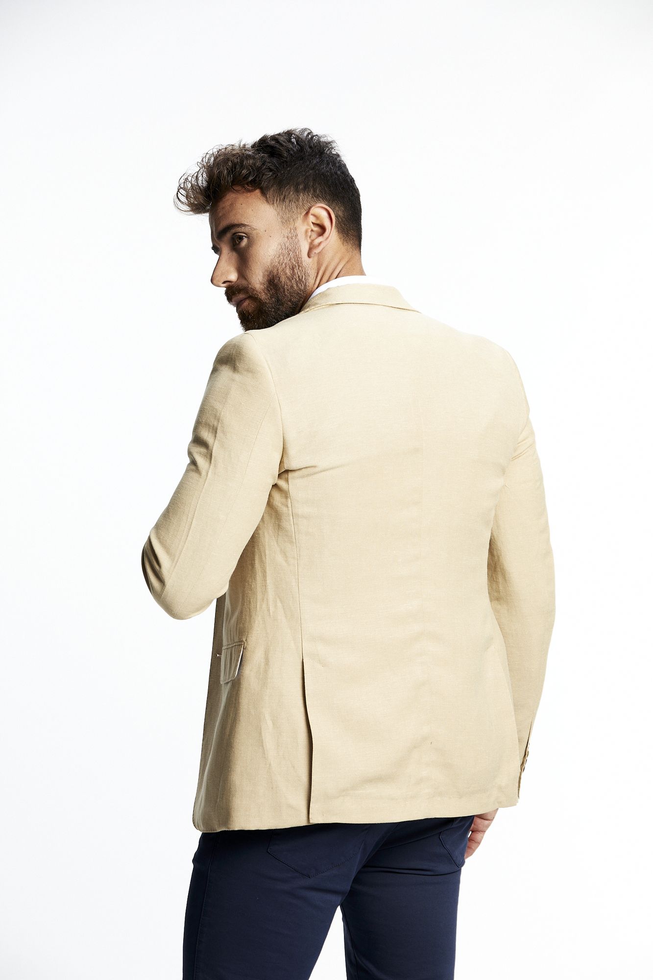 Americana Lino Camel