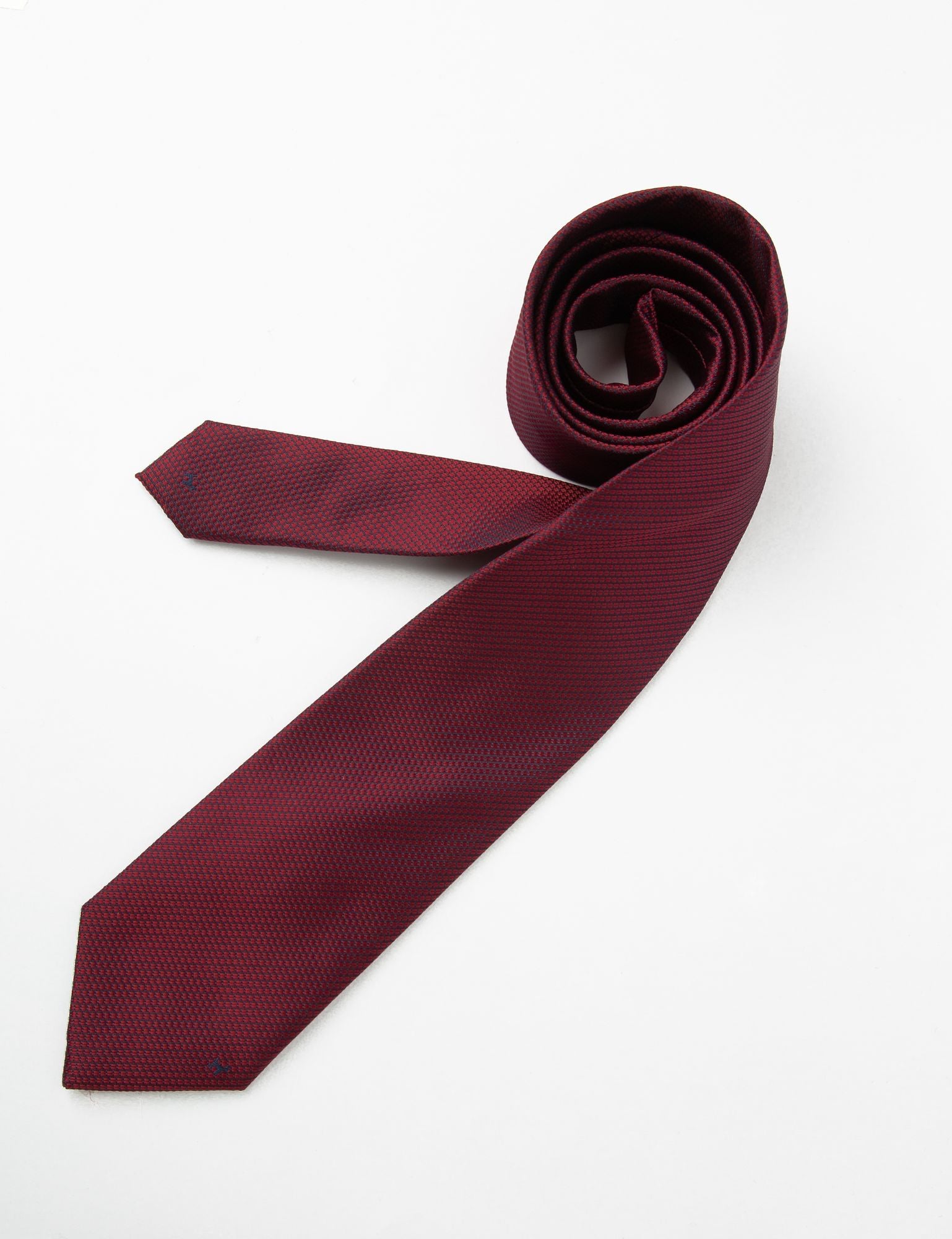 Corbata Lisa Burdeos