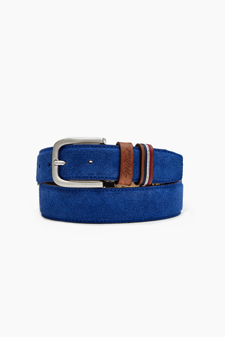 Cinturón Serraje Azul