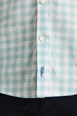 Camisa Cuadro Lino