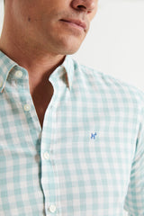 Camisa Cuadro Lino