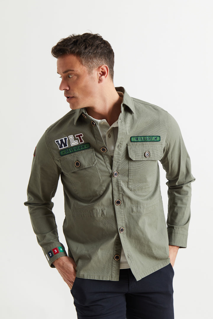 Sobrecamisa Con Parches