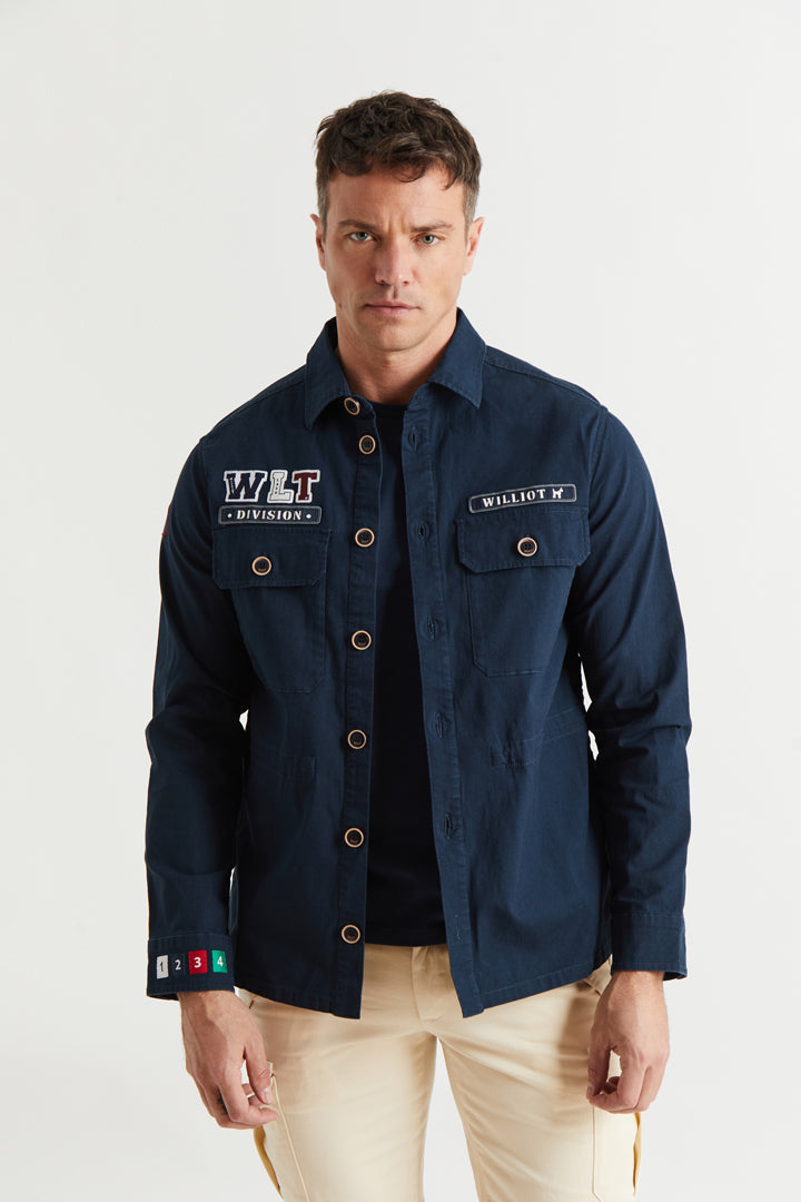 Sobrecamisa Con Parches