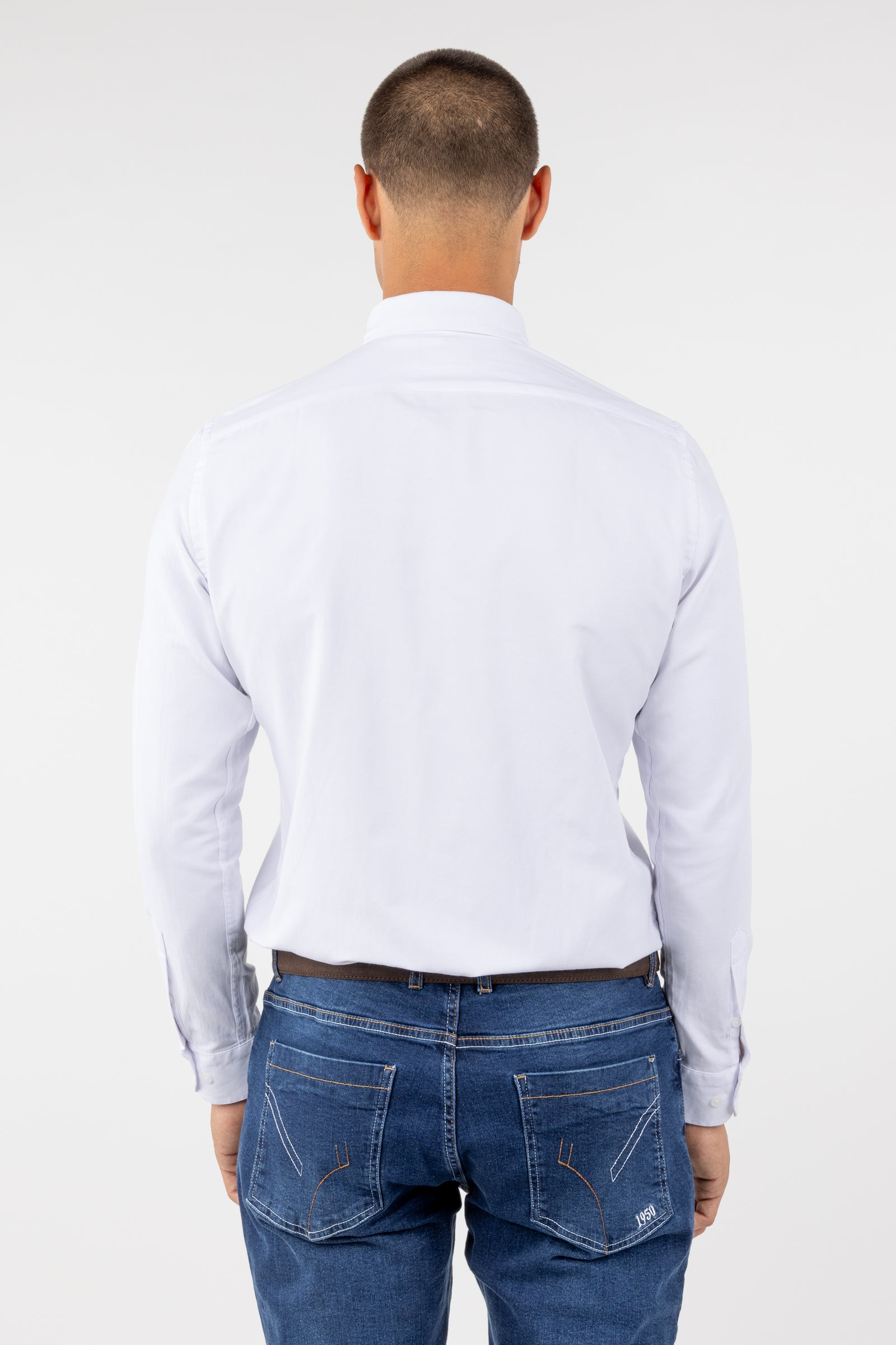 Camisa Oxford MrWilliot Blanco