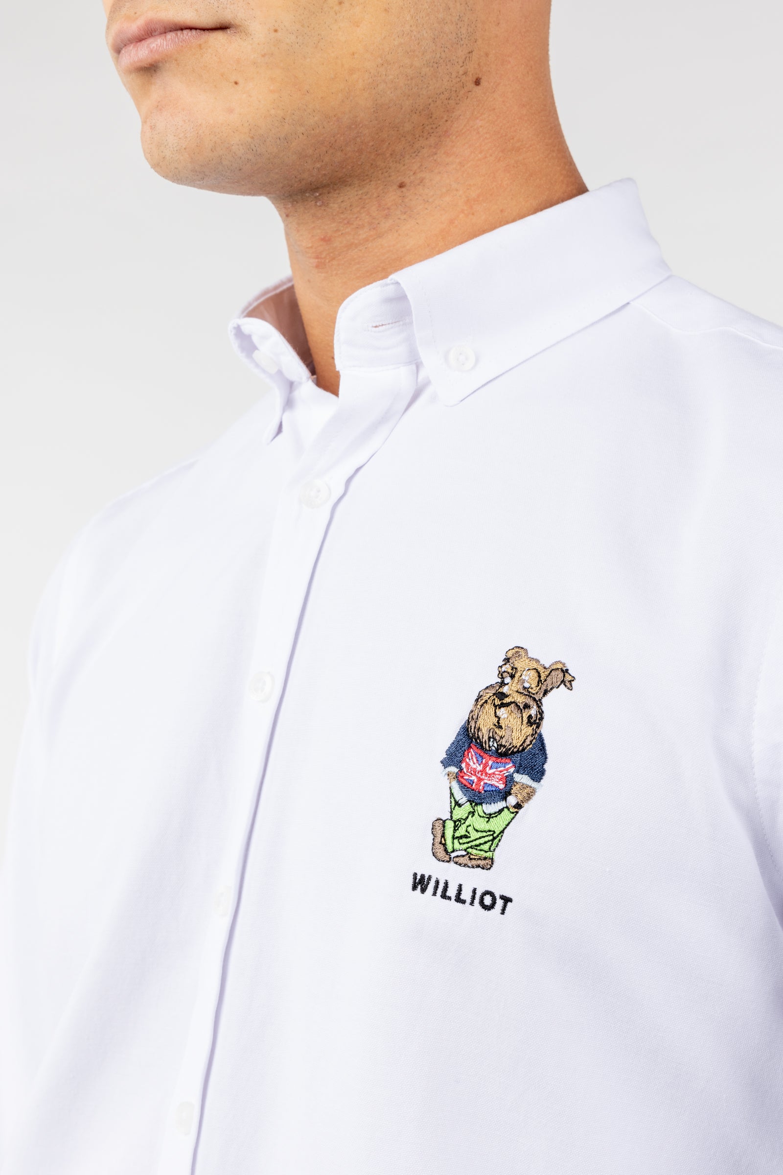 Camisa Oxford MrWilliot Blanco