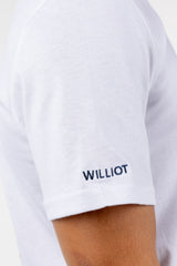 Camiseta Diseño Williot Espalda Crema