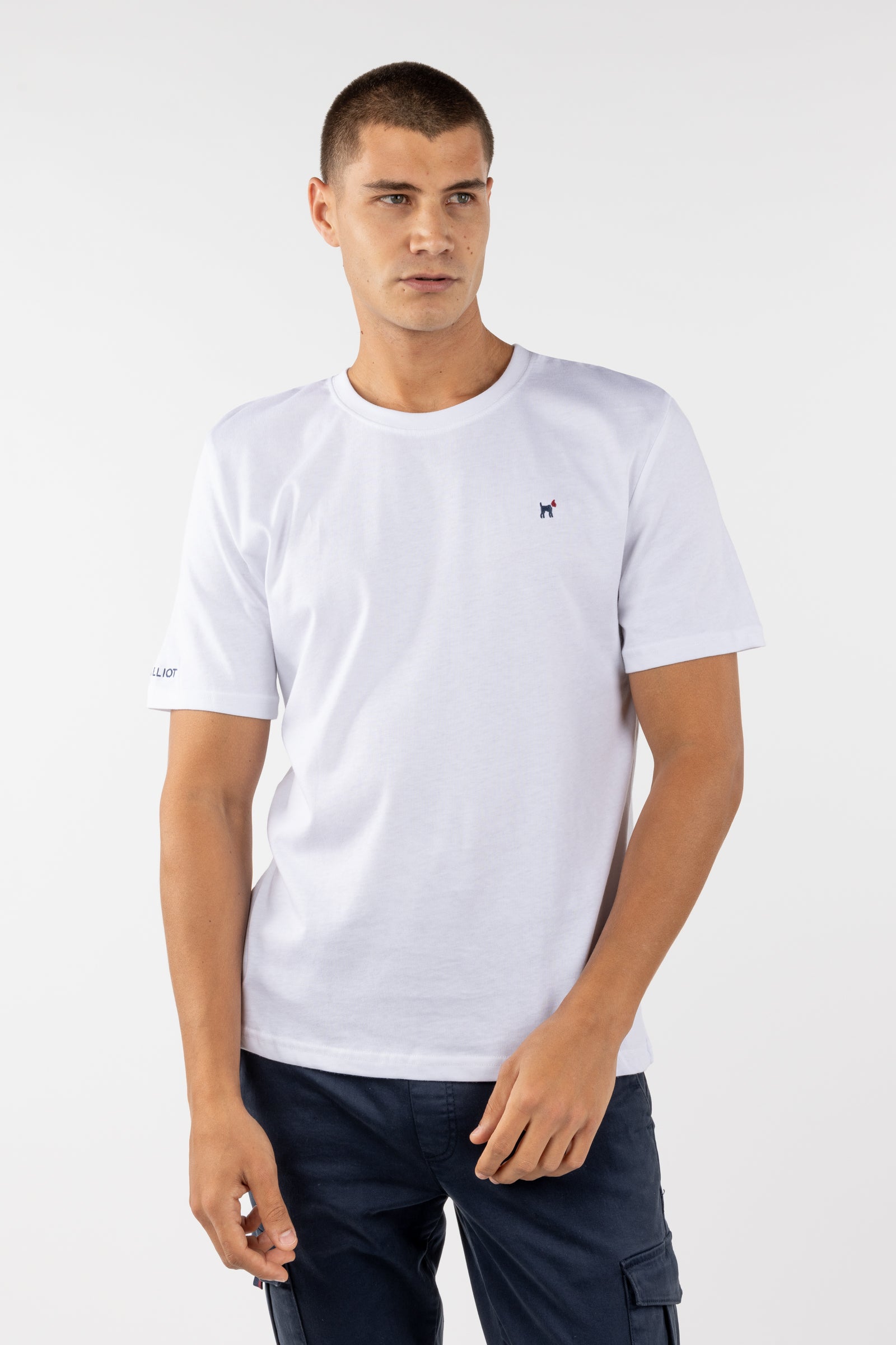 Camiseta Diseño Williot Espalda Crema