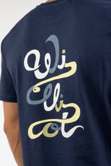 Camiseta Diseño Williot Espalda Marino
