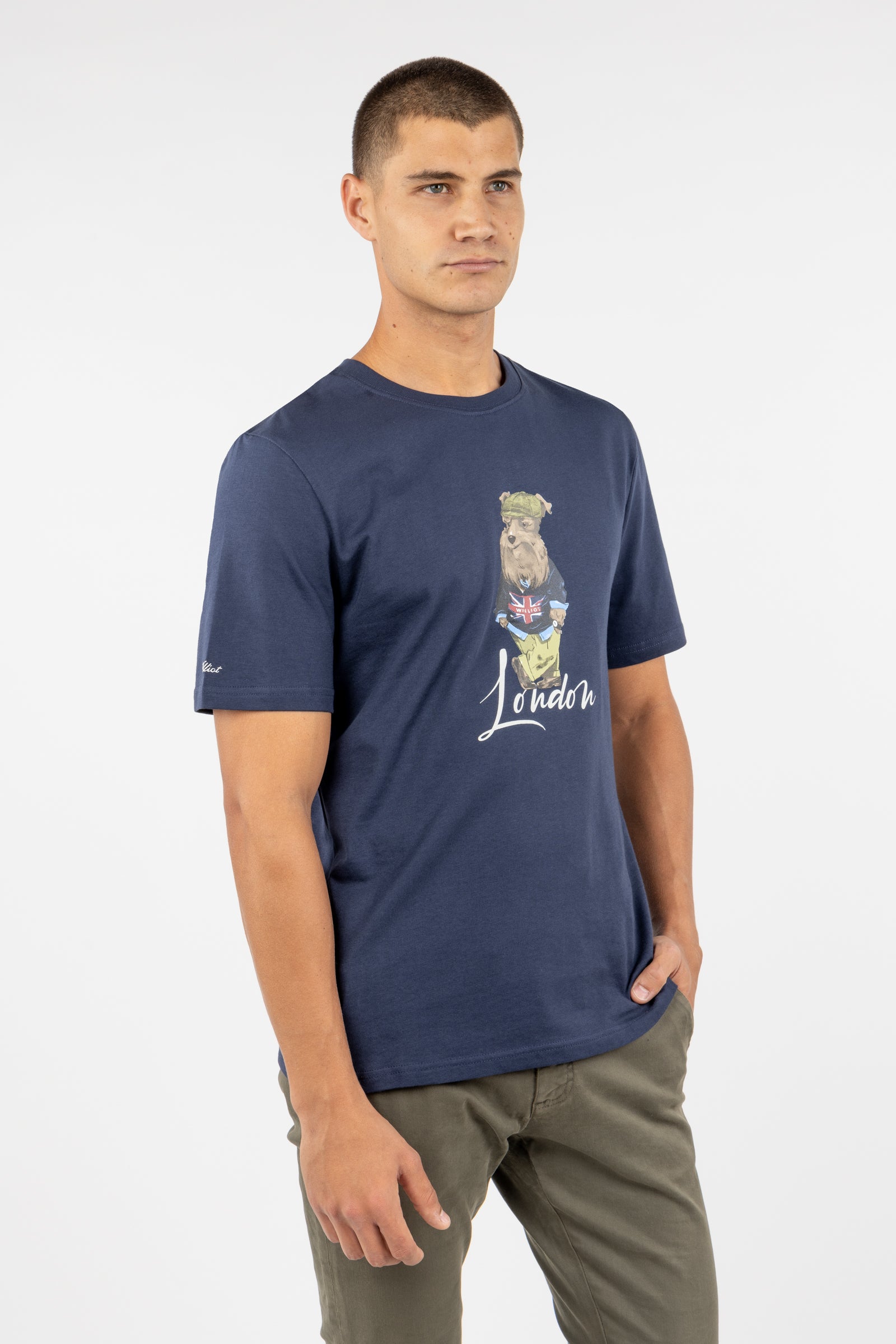 Camiseta Mr Williot London Marino