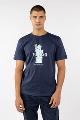 Camiseta Mr Williot New York Marino