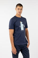 Camiseta Mr Williot New York Marino