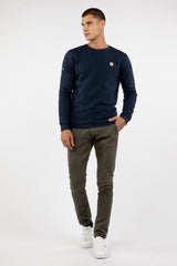 Sudadera Diseño Williot Espalda Marino