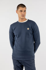 Sudadera Diseño Williot Espalda Marino
