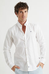 Camisa Slim Fit Oxford