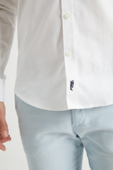 Camisa Slim Fit Oxford