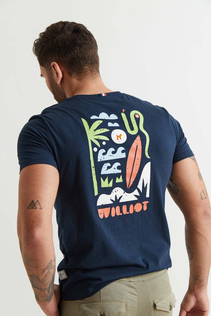 Camiseta Washed Summer Elements