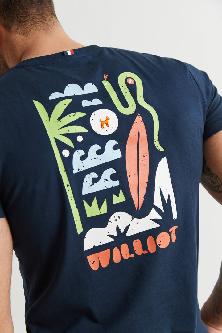 Camiseta Washed Summer Elements