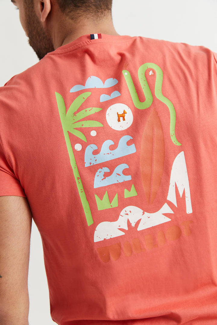 Camiseta Washed Summer Elements