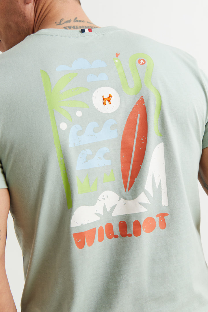 Camiseta Washed Summer Elements