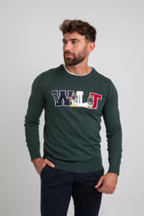 Jersey WLT Tipo Parche Verde Botella