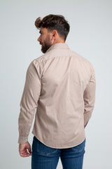 Camisa Garment Dyed Beige